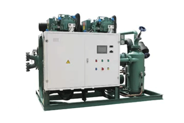 Bitzer compressor HSN7471-75Y refrigeration cold storage machinery with electrical control boxes